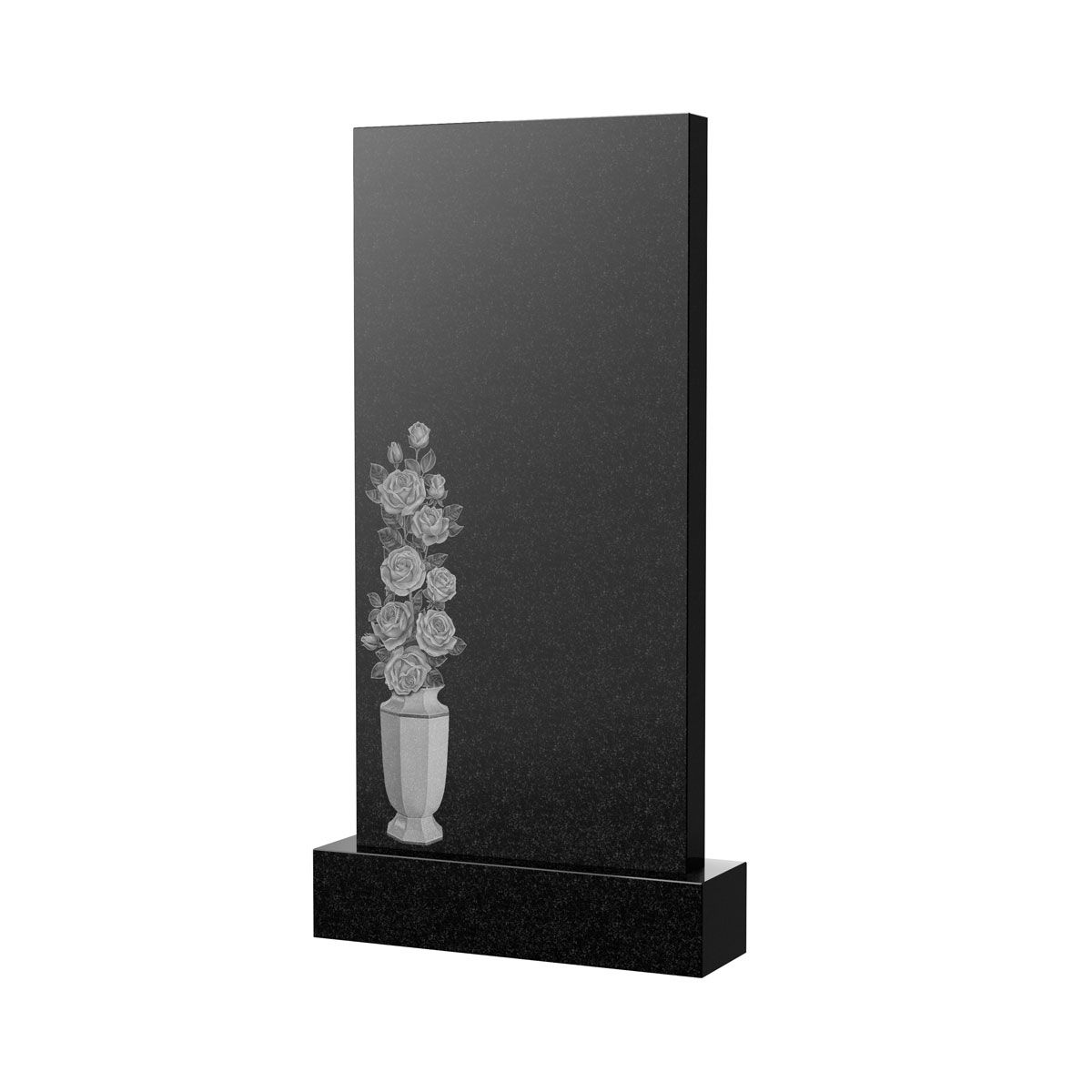 Художественное оформление памятника в&nbsp;Жигулевске | Художественное оформление на гранитную стелу, рисунок ВХО-058