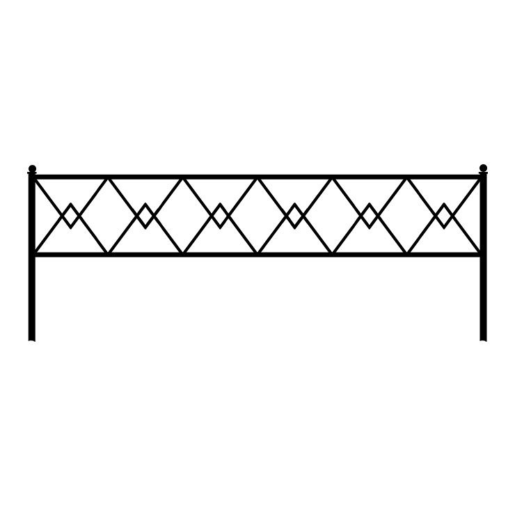 Кованые изделия в&nbsp;Жигулевске | Кованая оградка ОГ.002