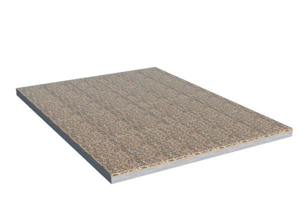 Площадки на могилу в&nbsp;Жигулевске | Площадка с облицовкой Южно-Султаевским гранитом