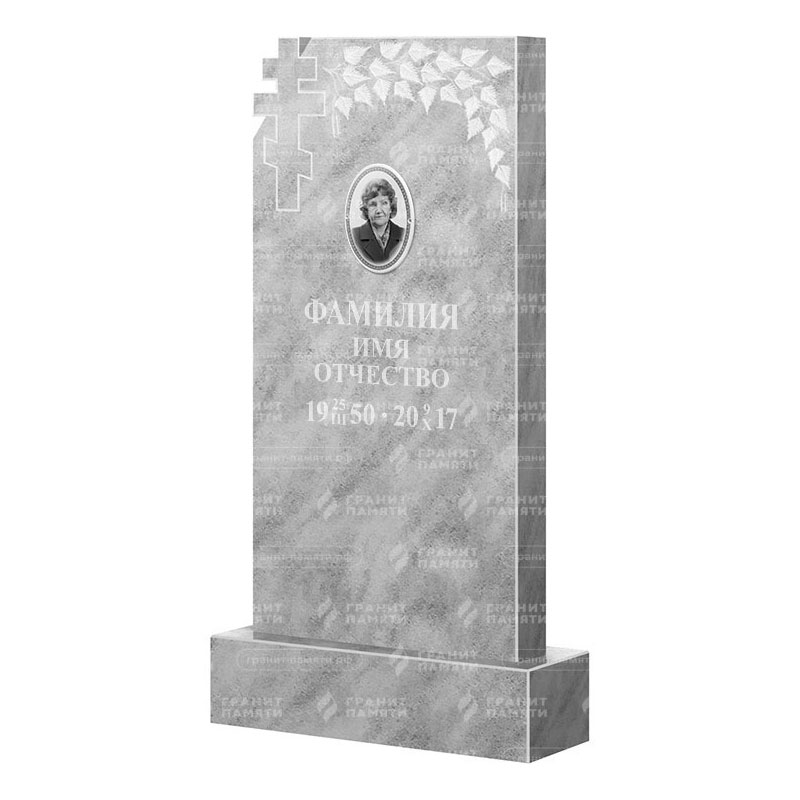 Памятники из мрамора в&nbsp;Жигулевске | Мраморный памятник ФМ-202