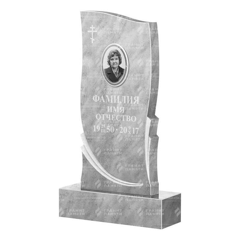 Памятники из мрамора в&nbsp;Жигулевске | Мраморный памятник ФМ-044