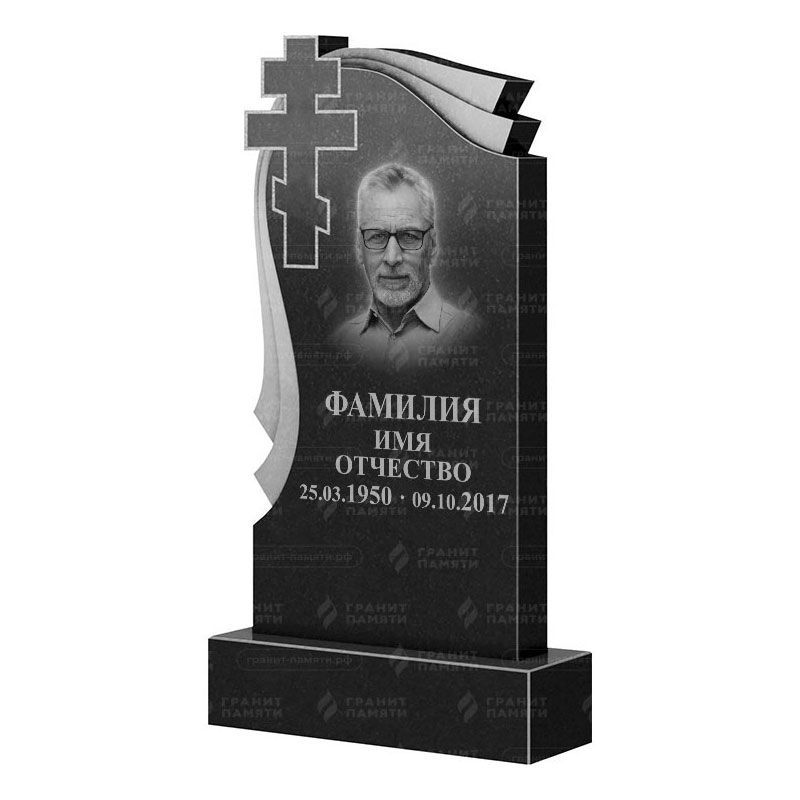 Гранитные памятники в&nbsp;Жигулевске | Гранитный памятник ФГ-081