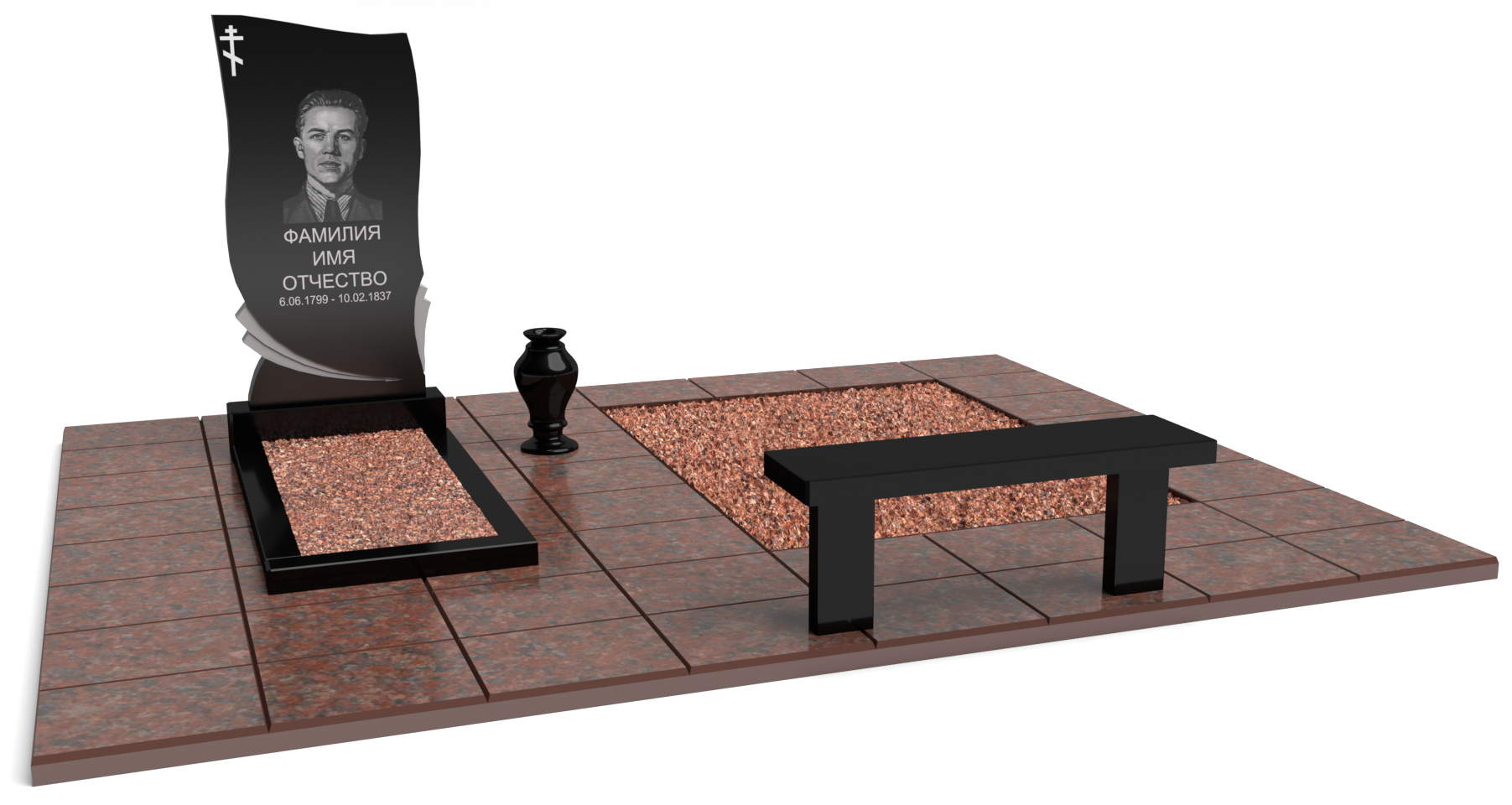 Двойные мемориальные комплексы в&nbsp;Жигулевске | Мемориальный комплекс №3