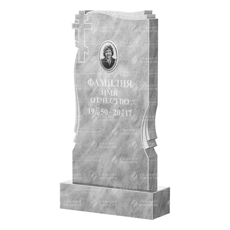 Памятники из мрамора в&nbsp;Жигулевске | Мраморный памятник ФМ-185