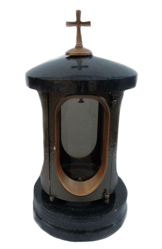 Лампадки из камня на могилу в&nbsp;Жигулевске | Лампадка из гранита Габбро