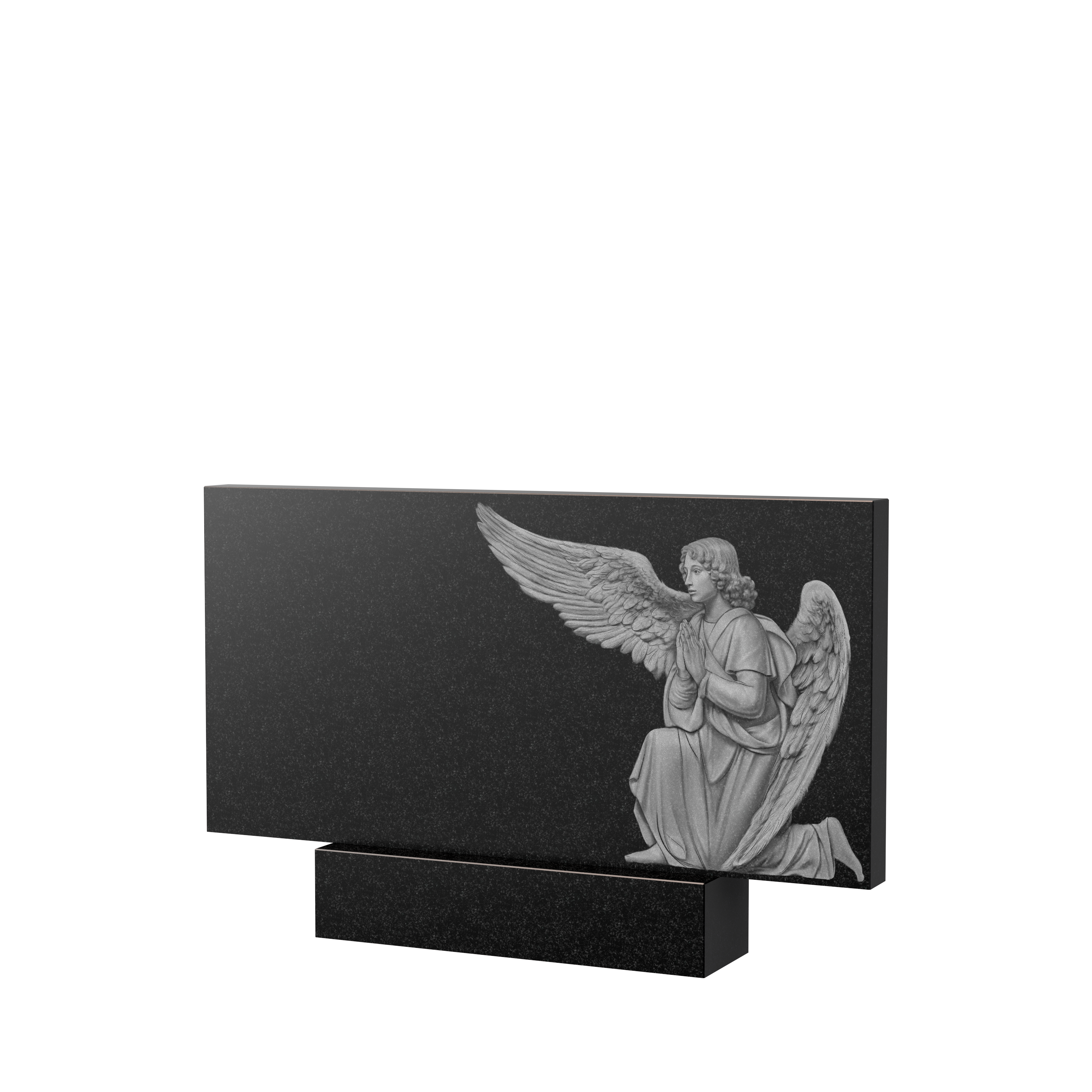 Художественное оформление памятника в&nbsp;Жигулевске | Художественное оформление на гранитную стелу, рисунок ГХО-007