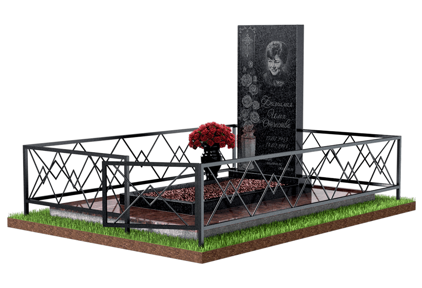 Благоустройство захоронения в Жигулевске