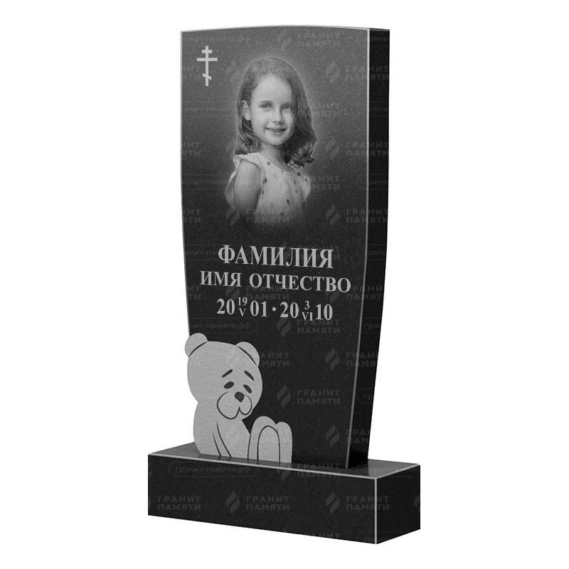 Памятники из гранита детские в&nbsp;Жигулевске | Гранитный памятник ФГ-101