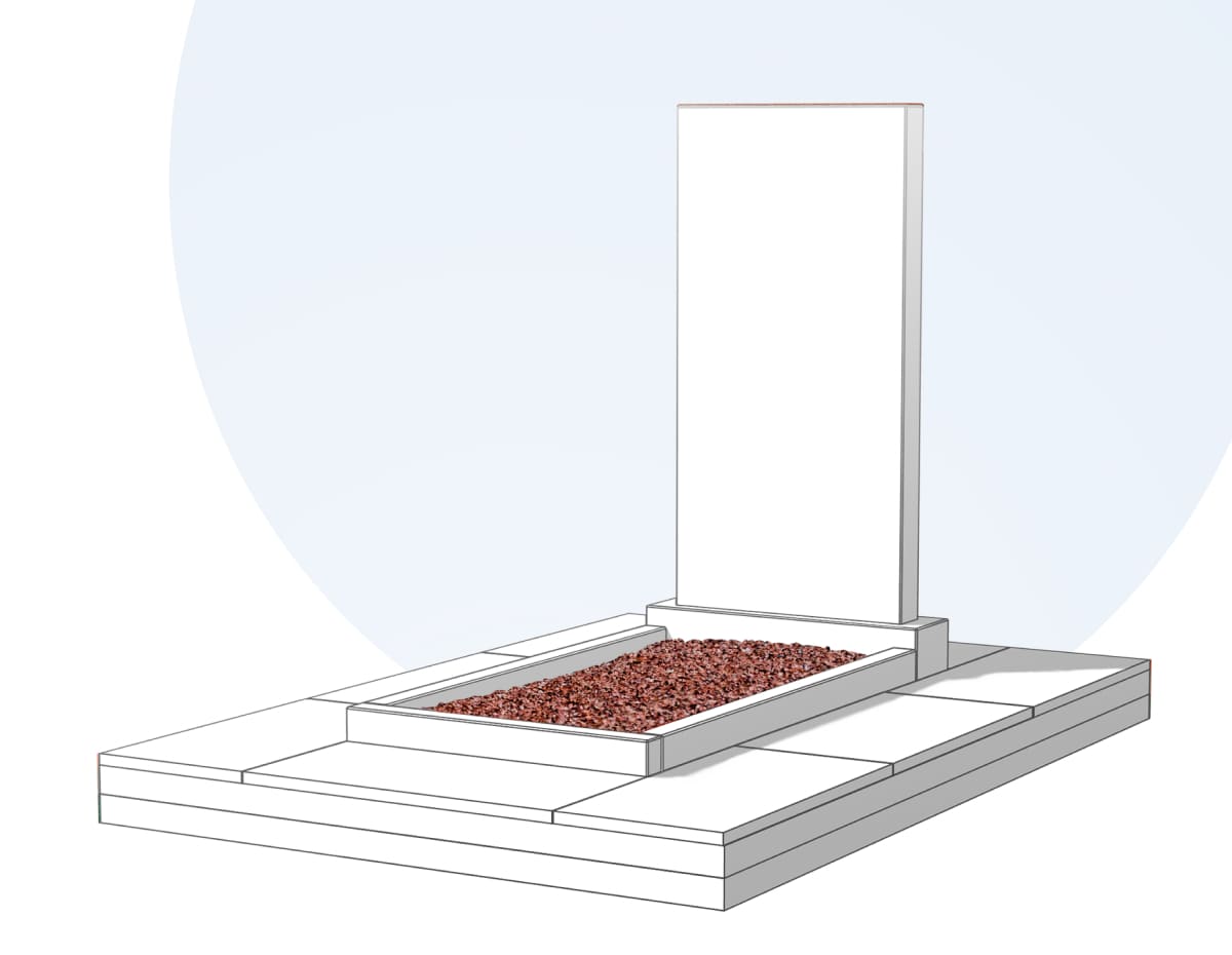 Засыпка цветника камушками в Жигулевске