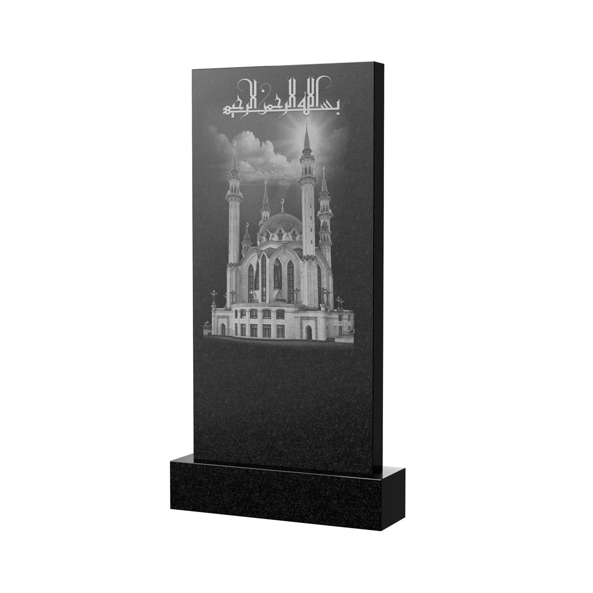 Художественное оформление памятника в&nbsp;Жигулевске | Художественное оформление на гранитную стелу, рисунок ВХО-047