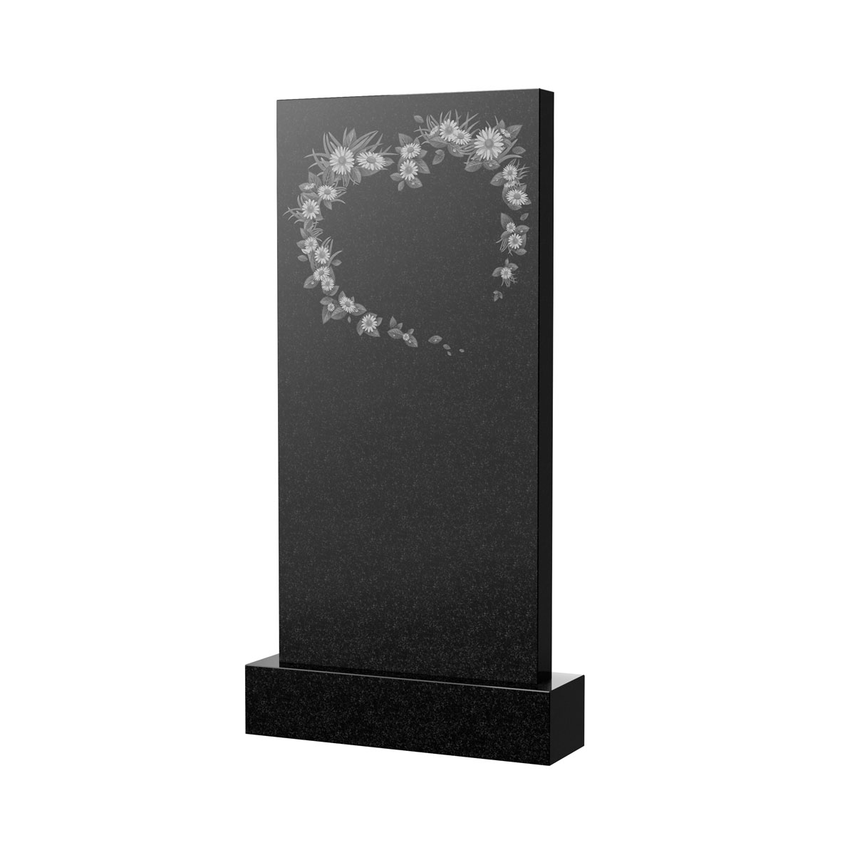 Художественное оформление памятника в&nbsp;Жигулевске | Художественное оформление на гранитную стелу, рисунок ВХО-060