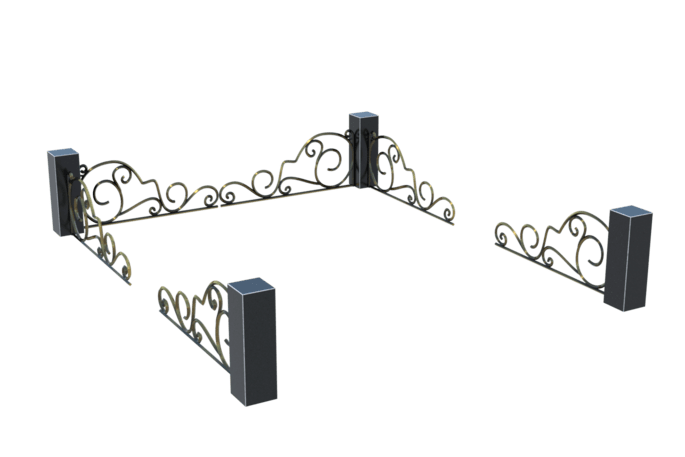 Цоколи на могилу в&nbsp;Жигулевске | Цоколь на могилу №0051