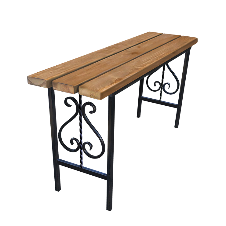 Кованые изделия в&nbsp;Жигулевске | Кованая скамейка СТ.003