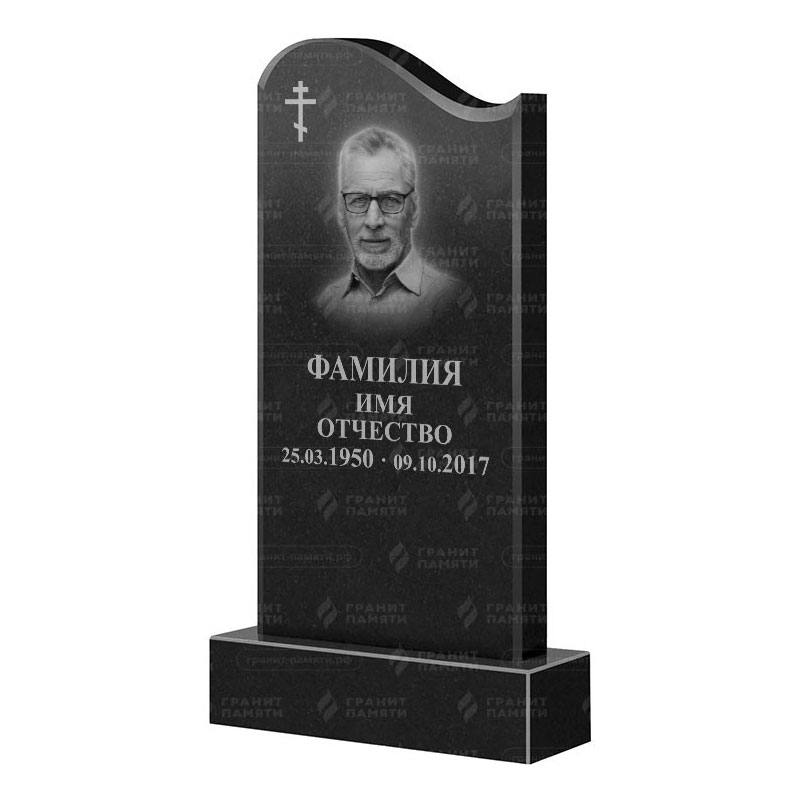 Памятники из гранита классические в&nbsp;Жигулевске | Гранитный памятник ФГ-141