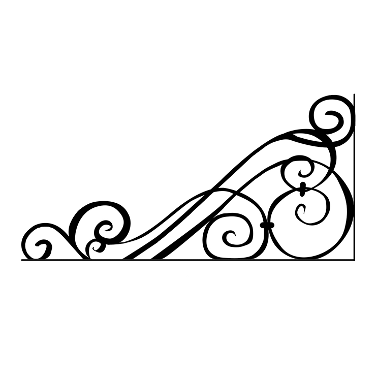 Кованые изделия в&nbsp;Жигулевске | Кованый уголок УГ.006