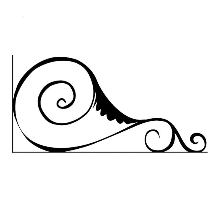 Кованые изделия в&nbsp;Жигулевске | Кованый уголок УГ.010