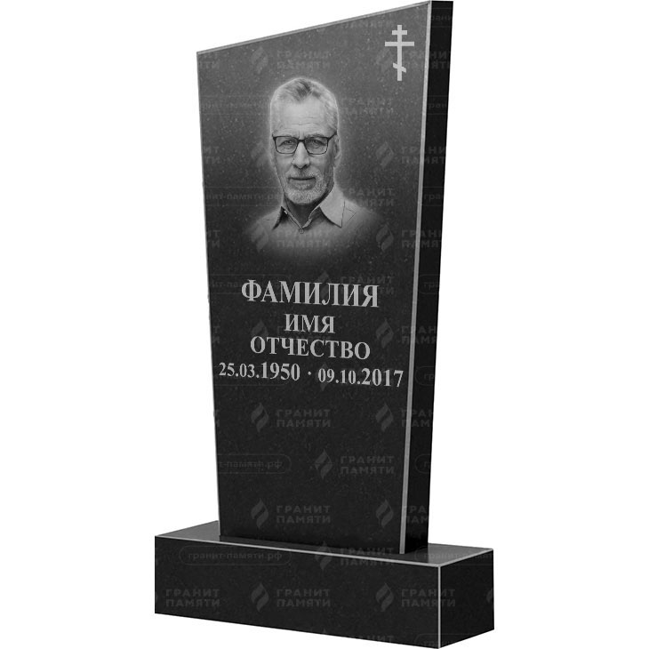 Гранитные памятники в&nbsp;Жигулевске | Гранитный памятник ФГ-003