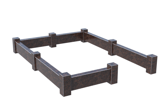 Цоколи на могилу в&nbsp;Жигулевске | Цоколь на могилу №0034