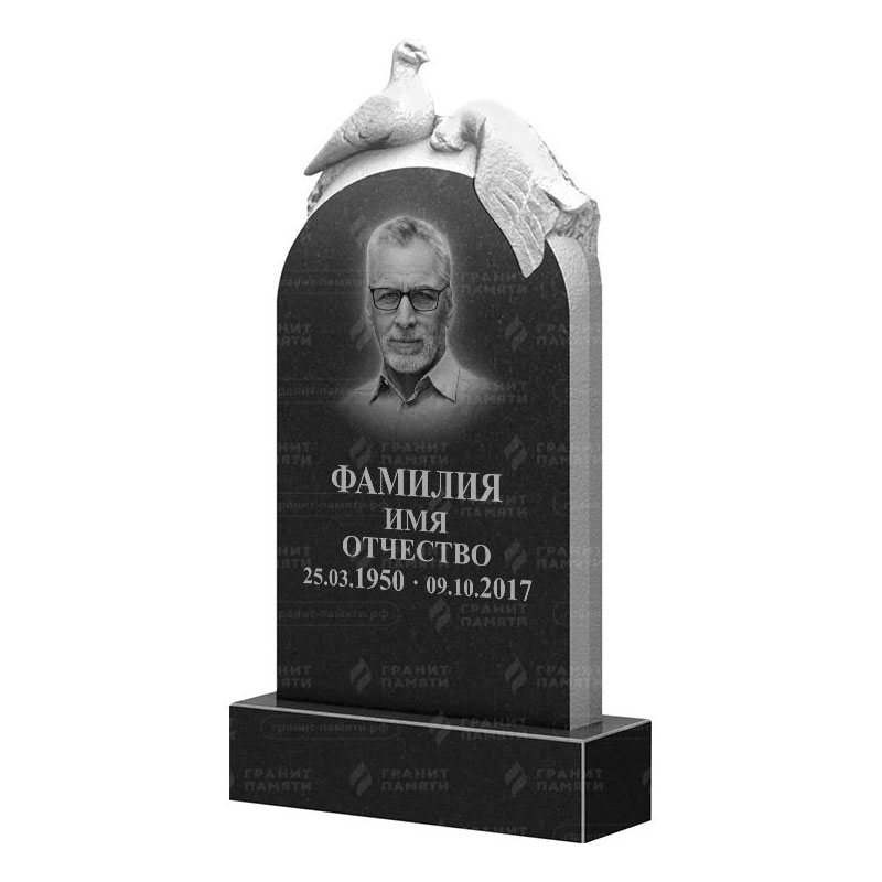 Памятники из гранита с птицами в&nbsp;Жигулевске | Гранитный памятник ФГ-109