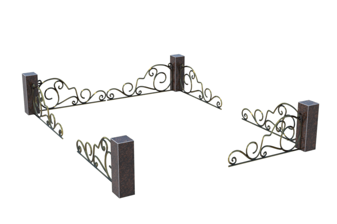 Цоколи на могилу в&nbsp;Жигулевске | Цоколь на могилу №0050