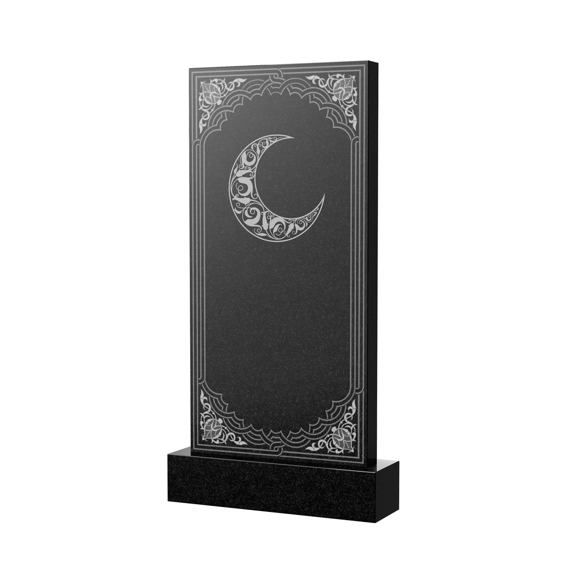 Художественное оформление памятника в&nbsp;Жигулевске | Художественное оформление на гранитную стелу, рисунок ВХО-041