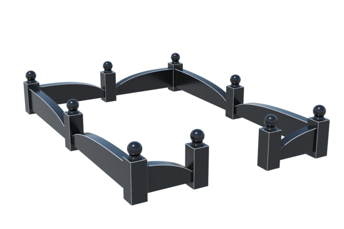 Цоколи на могилу в&nbsp;Жигулевске | Цоколь на могилу №0039