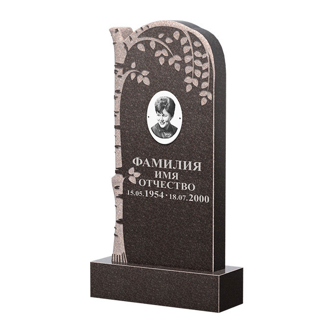 Гранитные памятники в&nbsp;Жигулевске | Памятник из гранита Карел Brown ФГЦ-091