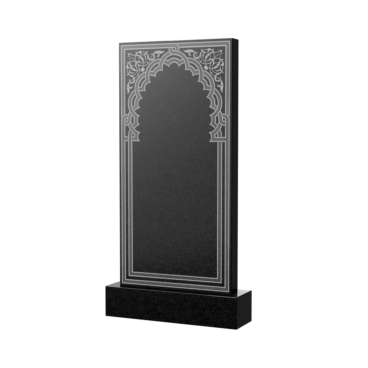 Художественное оформление памятника в&nbsp;Жигулевске | Художественное оформление на гранитную стелу, рисунок ВХО-045