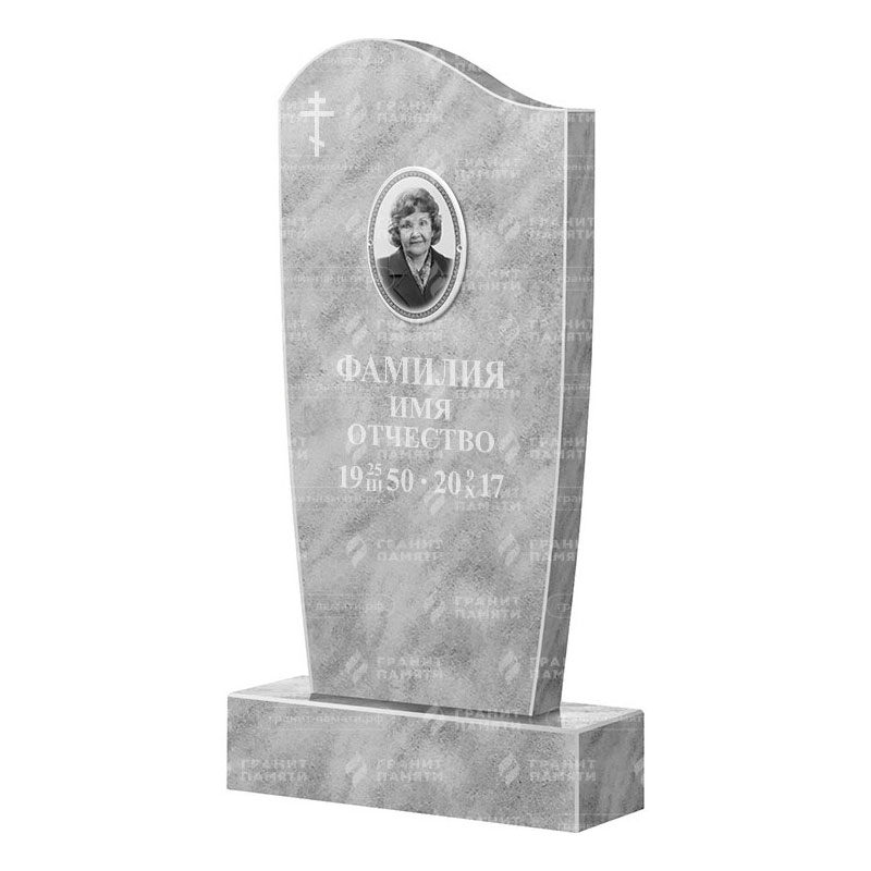 Бюджетные памятники в&nbsp;Жигулевске | Мраморный памятник ФМ-031