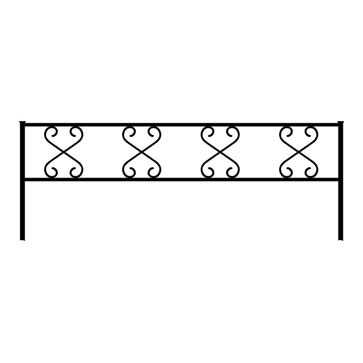 Металлические оградки, столы, скамейки в&nbsp;Жигулевске | Оградка №1
