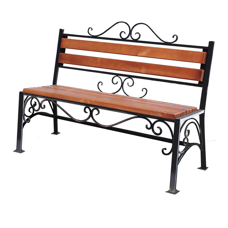 Кованые изделия в&nbsp;Жигулевске | Кованая скамейка СТ.006