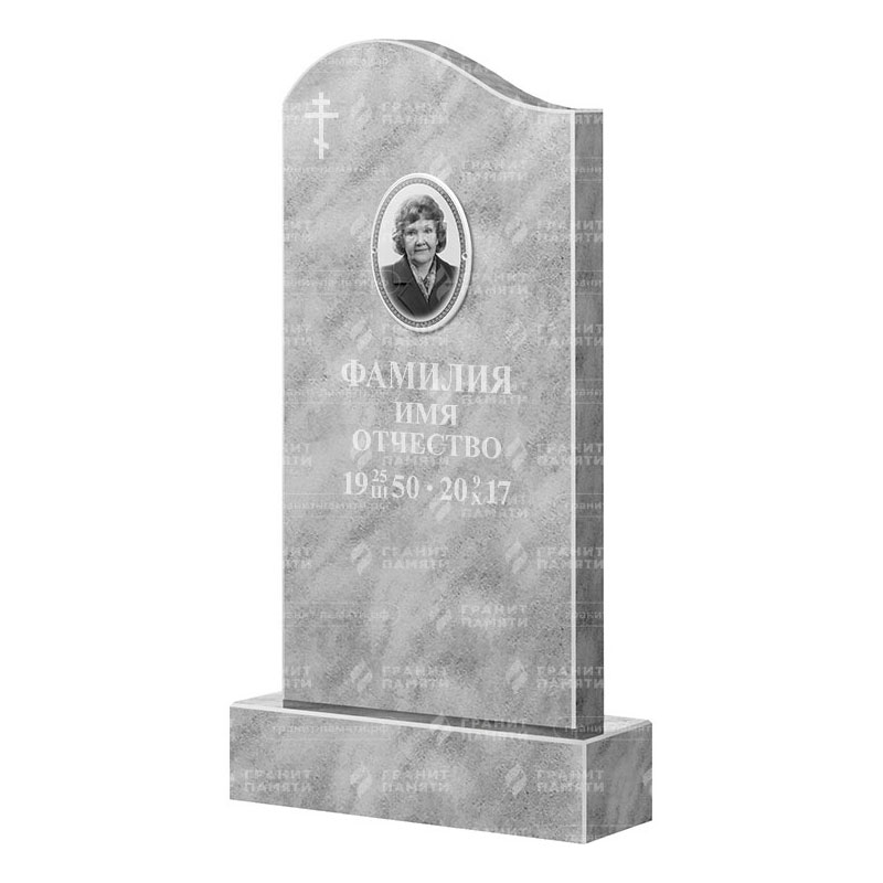 Бюджетные памятники в&nbsp;Жигулевске | Мраморный памятник ФМ-030