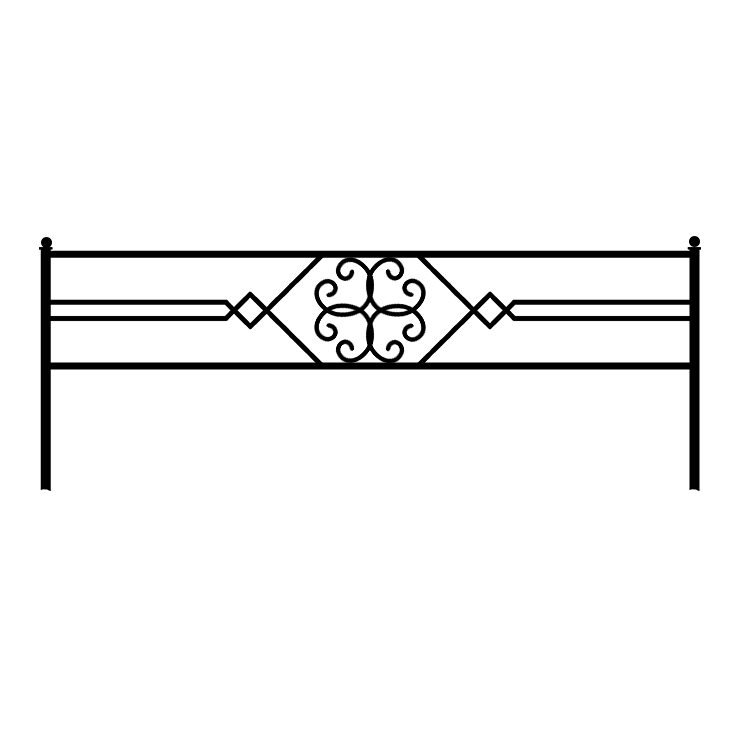 Кованые изделия в&nbsp;Жигулевске | Кованая оградка ОГ.003