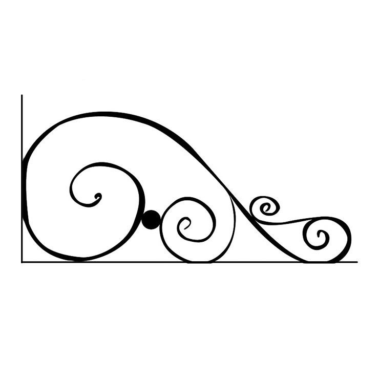 Кованые изделия в&nbsp;Жигулевске | Кованый уголок УГ.009